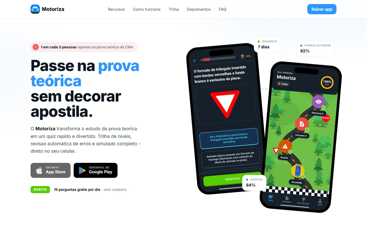 Motoriza — website preview