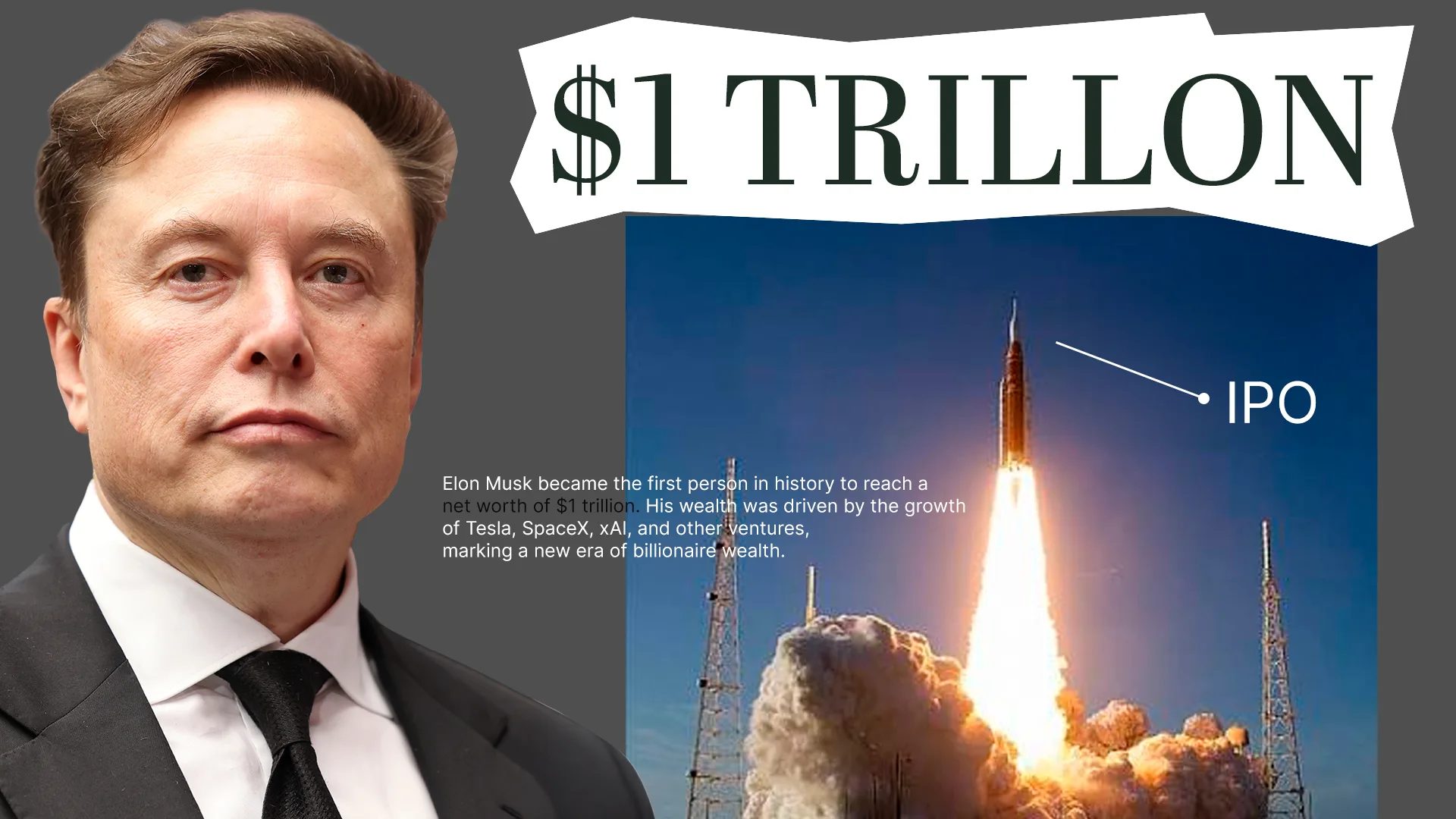 Elon — $1 Trillion — original frame