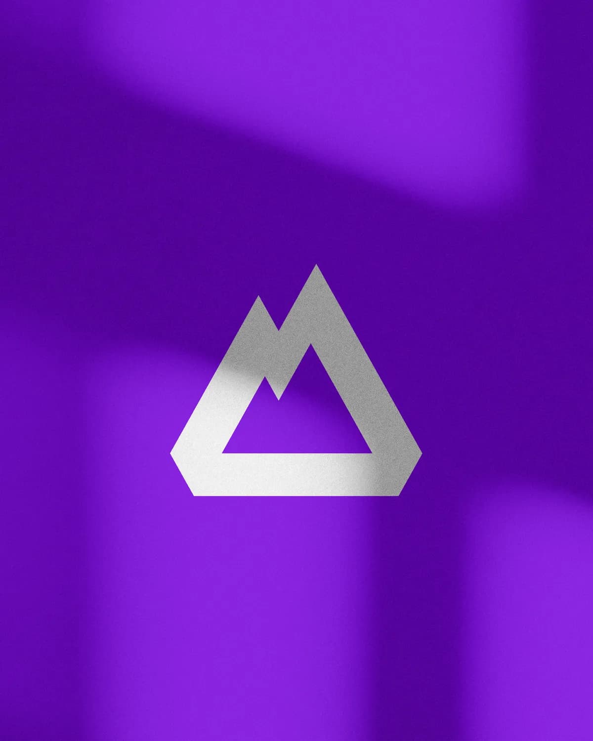 Adventure AI logo on a purple studio wall